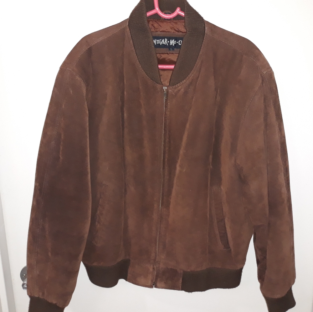 U2 Wear Me Out Brown Suede Leather Jacket